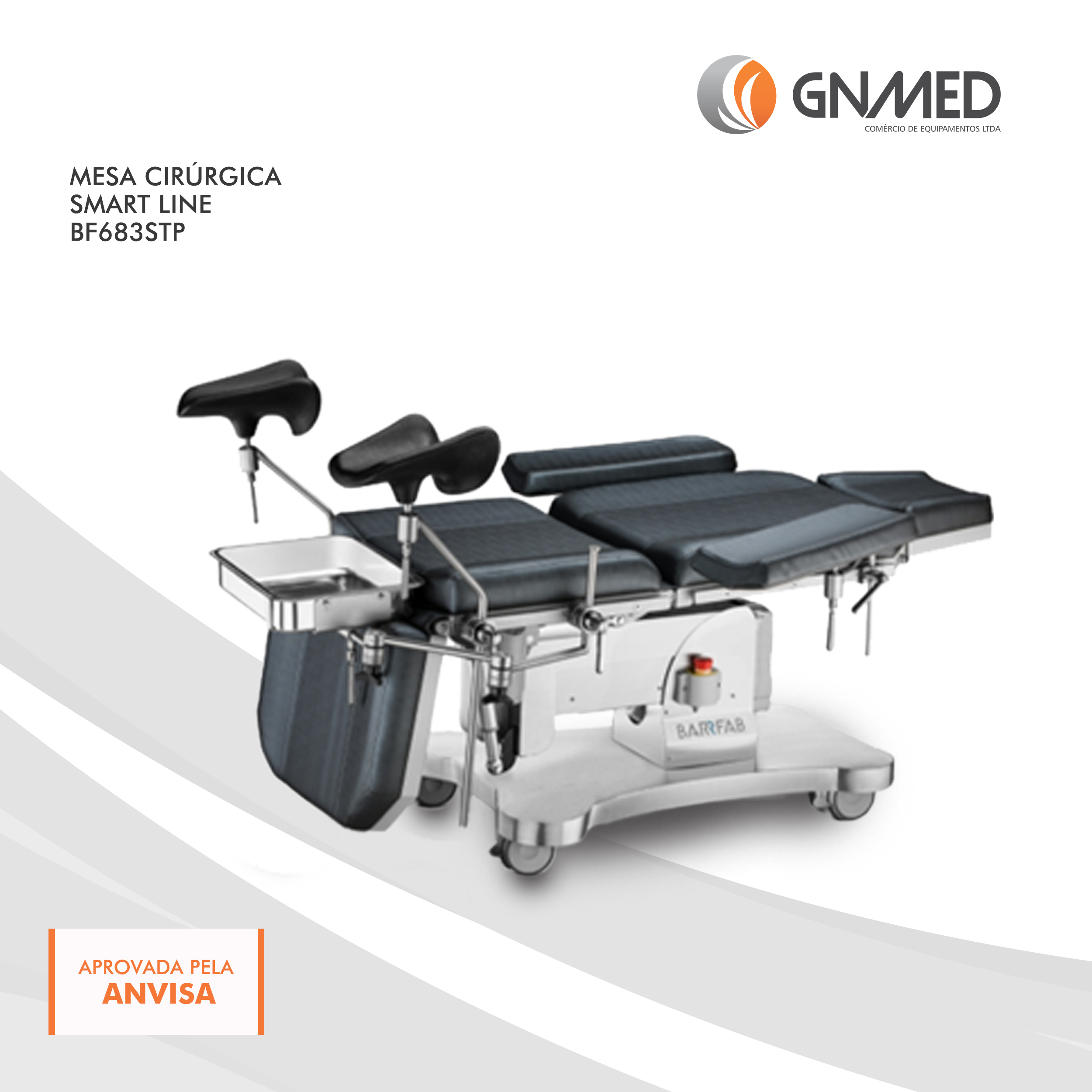 MESA CIRÚRGICA SMART LINE BF683STP